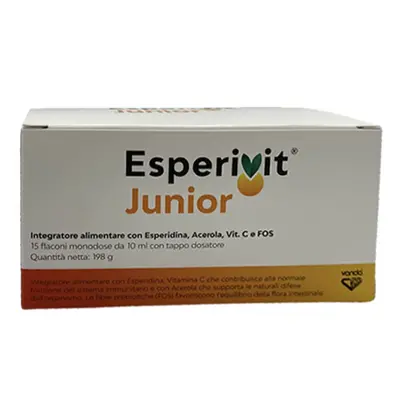 Espervit Junior Integratore per le Difese Immunitarie per Bambini 15 flaconcini