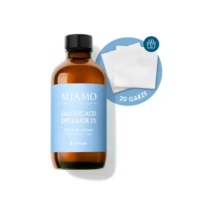 Miamo Salicylic Acid Box Salicylic Acid Exfoliator 2% Esfoliante Viso e Corpo