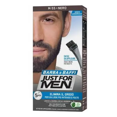 Just For Men Barba&Baffi Tinta per Barba Colore Nero