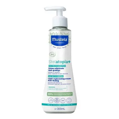 Mustela Stelatopia+ Crema bio relipidante anti-prurito Bio 300 ml