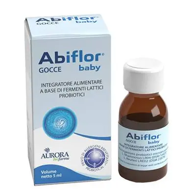 Abiflor Gocce Baby Fermenti Lattici 5 Ml