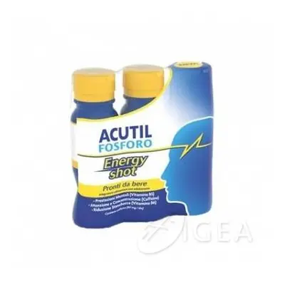 Acutil Fosforo Energy Shot Integratore per Memoria e Concentrazione