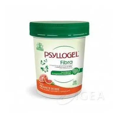 Nathura Psyllogel Fibra Integratore per il Benessere Intestinale 170 g Gusto Arancia Rossa