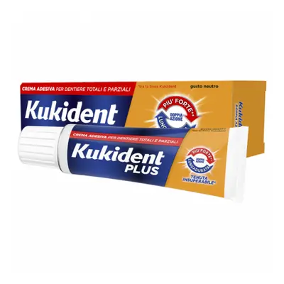 Kukident Plus Doppia Azione Crema Adesiva 65 g