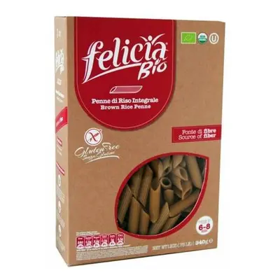 Felicia Bio Penne Pasta al Riso Integrale Senza Glutine