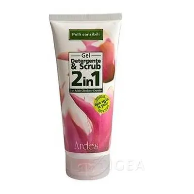 Ardes Gel Detergente&Scrub Viso Pelle Sensibile