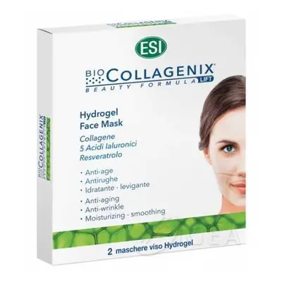 Esi Biocollagenix Hydrogel Face Mask Maschera Viso Antiage 2 pezzi