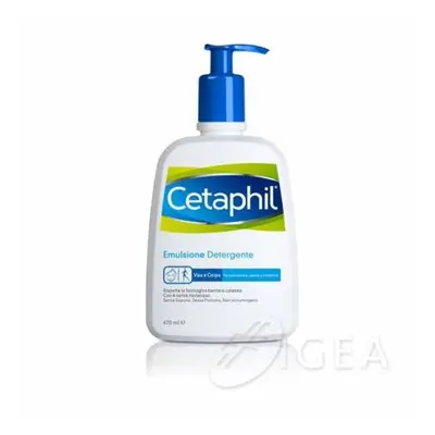 Cetaphil Emulsione Detergente Fluida per viso e corpo 470 ml