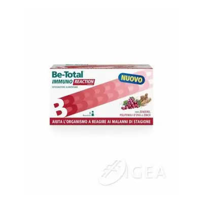 Be Total Immuno Reaction Integratore ricostituente 8 flaconcini