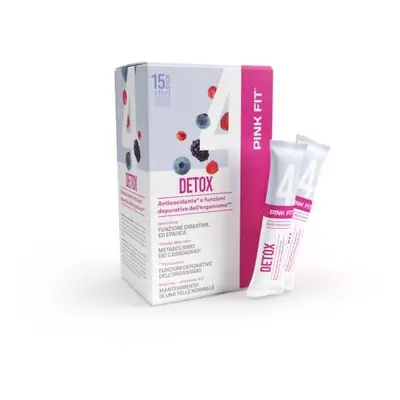 Pink Fit Detox Integratore Depurativo 15 stick pack