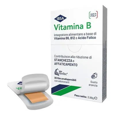 Ibsa Vitamina B Integratore di Vitamina B 30 Film Orali