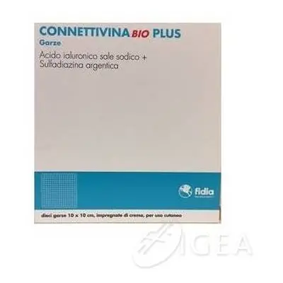 Connettivina Bio Plus Garze per Lesioni Cutanee