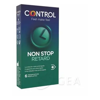 Control Non Stop Retard Preservativi 6 pezzi