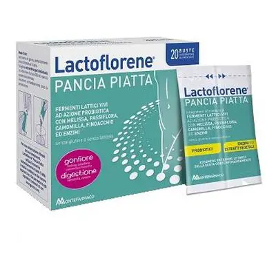 Lactoflorene Pancia Piatta Integratore Anti Gonfiori Addominali 20 bustine