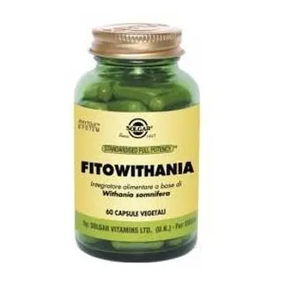 Solgar Fitowithania Integratore Anti Stress 60 capsule