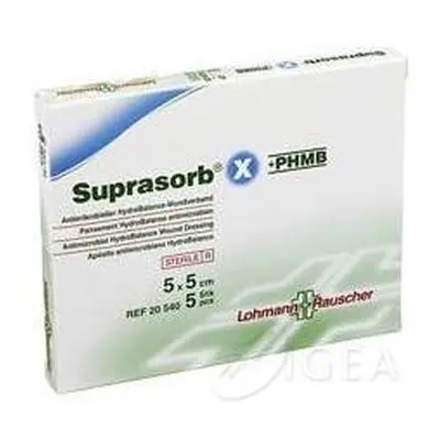 Suprasorb X + PHMB Medicazione Antimicrobica