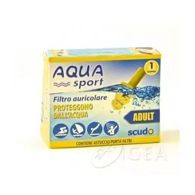 Earplug Scudo Aquasport Tappi Auricolari per Adulti