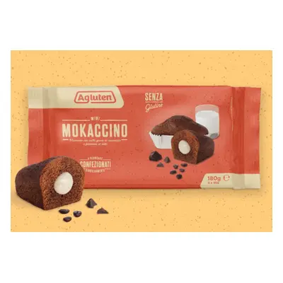 Agluten Mini Mokaccino Plumcake al Caffè Senza Glutine 180 g Taglio Prezzo