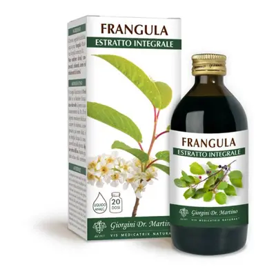 Dr Giorgini Frangula Estratto Integrale per il Benessere Intestinale 200 ml