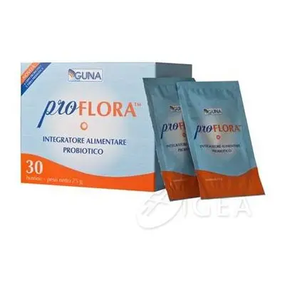 Guna Proflora Integratore per l'Intestino 30 bustine