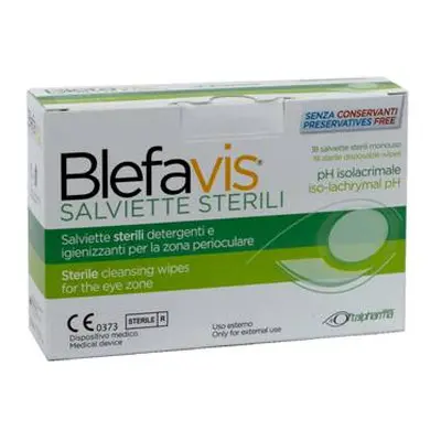 Blefavis Salviette Sterili Detergenti e Igienizzanti Occhi 18 pezzi