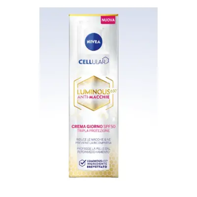 Nivea Luminous Antispot Crema Giorno Anti-Macchie Viso SPF 50 40 ml