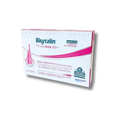 Bioscalin Tricoage 50+ Fiale Anticaduta Donna Ridensificanti 8 fiale Prezzo Speciale