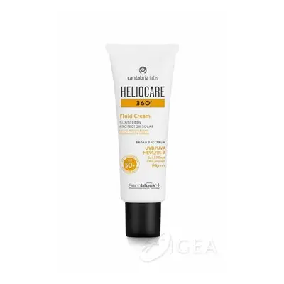 Heliocare 360 Mineral Fluid Crema Solare Fluida Protezione Solare SPF50+