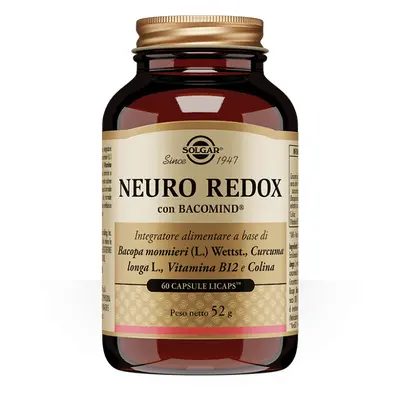 Solgar Neuro Redox Integratore per il sistema nervoso 60 Capsule Vegetali