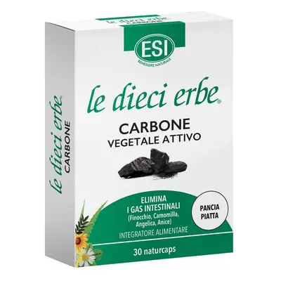 Esi Le Dieci Erbe Carbone Vegetale Attivo 30 Capsule