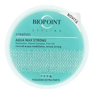 Biopoint Aqua Wax Extra Strong Cera modellante per capelli 100 ml