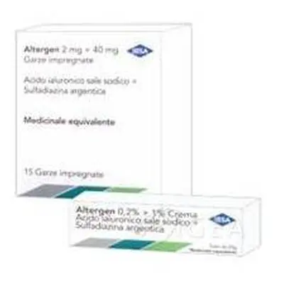 Altergen Garze Medicate 10x10 cm