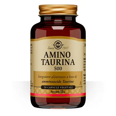 Solgar Amino Taurina 500 50 Capsule Vegetali