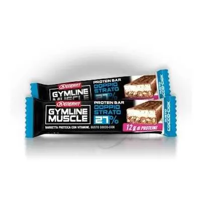 Enervit Gymline Muscle Protein Bar 27% Barretta Energetica Gusto Cocco Ciok 45 g