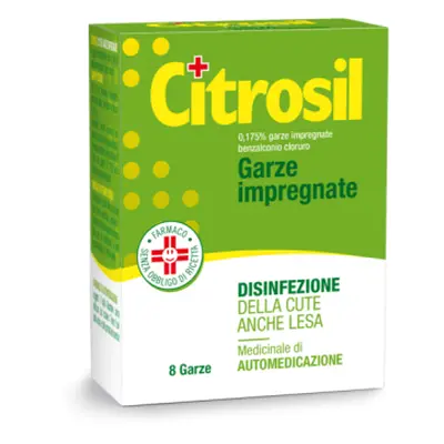 Citrosil Garze Disinfettanti 0,175%