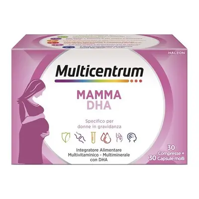 Multicentrum Mamma DHA Integratore per le Donne in Gravidanza 30 compresse + 30 capsule