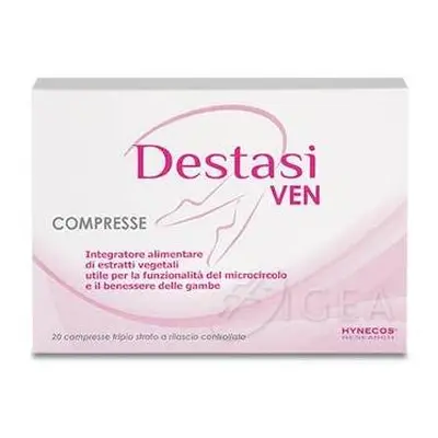 Destasi Ven Compresse Integratore Drenante per le Gambe 20 compresse