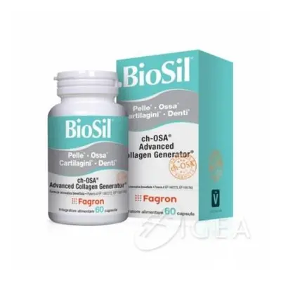 Fagron Biosil Integratore per la Produzione di Collagene 60 capsule