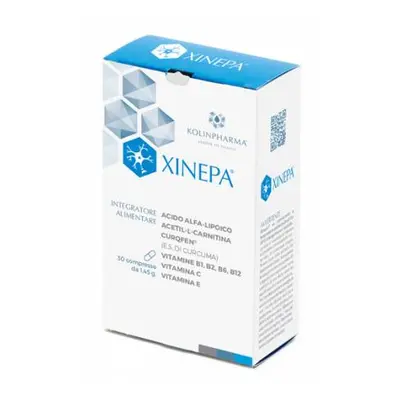 Kolinpharma Xinepa Integratore per benessere del sistema nervoso 30 Compresse