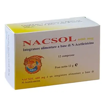 Herboplanet Nacsol Integratore Antiossidante 12 compresse