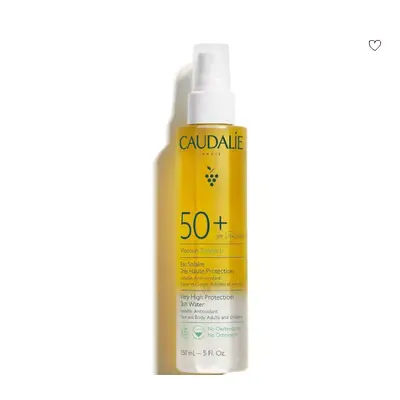 Caudalie Vinosun Protect Acqua Solare Viso e Corpo ad Altissima Protezione SPF50+ 150 ml