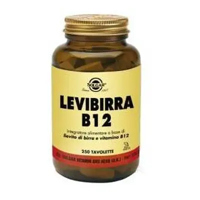 Solgar Levibirra B12 Integratore Vitaminico 250 tavolette