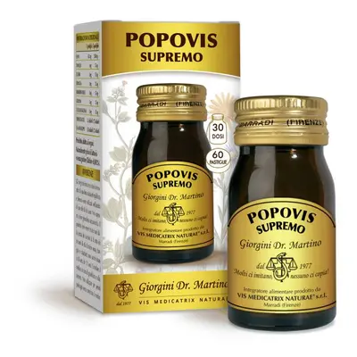 Dr Giorgini Popovis Supremo Integratore per il Benessere Intestinale 60 pastiglie