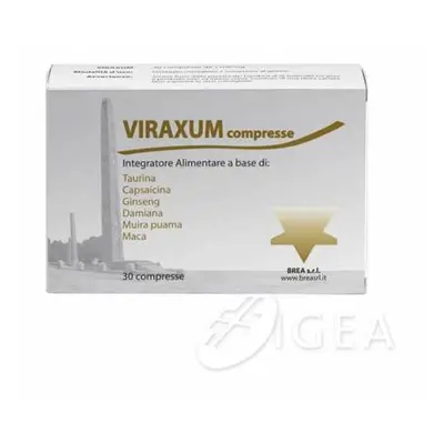 Brea Viraxum Integratore Rinvigorente 30 compresse