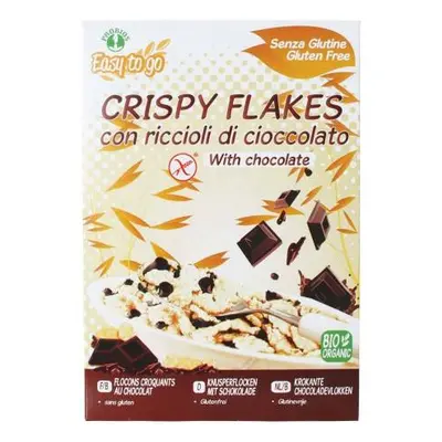 Probios Easy to Go Crispy Flakes Riccioli di Cioccolato Biologico e Senza Glutine