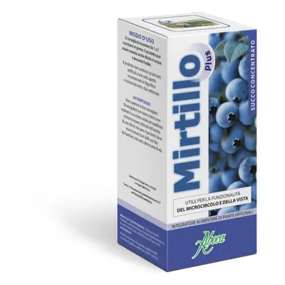 Aboca Mirtillo Plus Succo Concentrato per Microcircolo e Vista