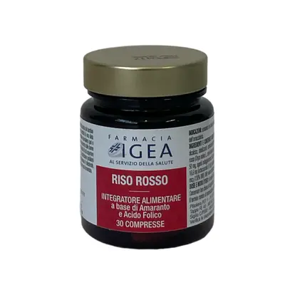 Farmacia Igea Riso Rosso Integratore Controllo Colesterolo 30 compresse