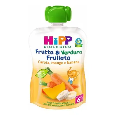 Hipp Bio Frutta&Verdura Frullata Carota Mango e Banana 90 g