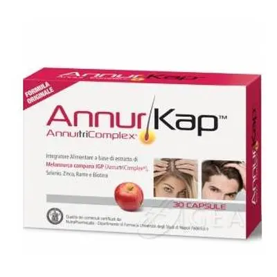 AnnurKap Annurtricomplex Integratore anticaduta dei capelli 30 compresse