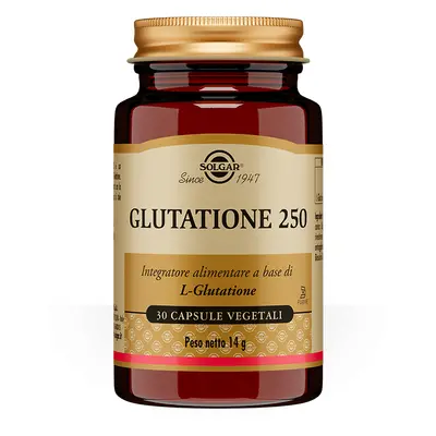 Solgar Glutatione 250 Integratore Antiossidante 30 capsule